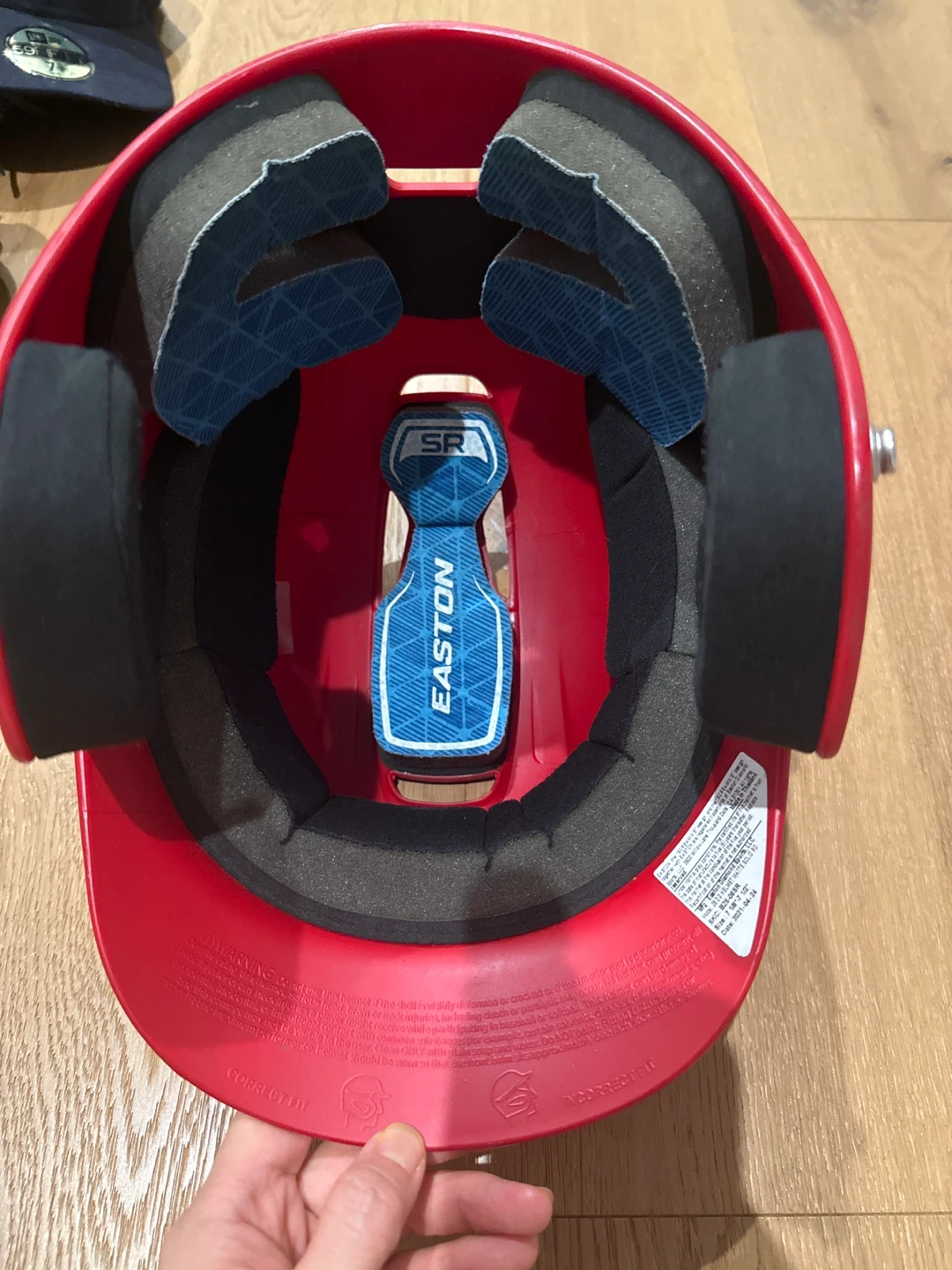 Easton Baseball Helmet Red - photo 3