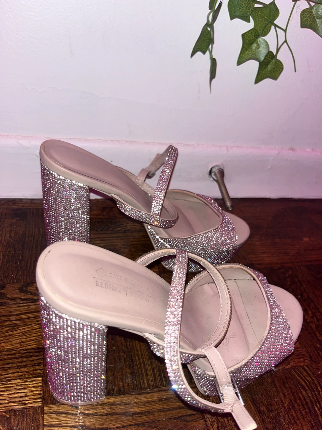 Call It Spring Rhinestone Block Heels - photo 2