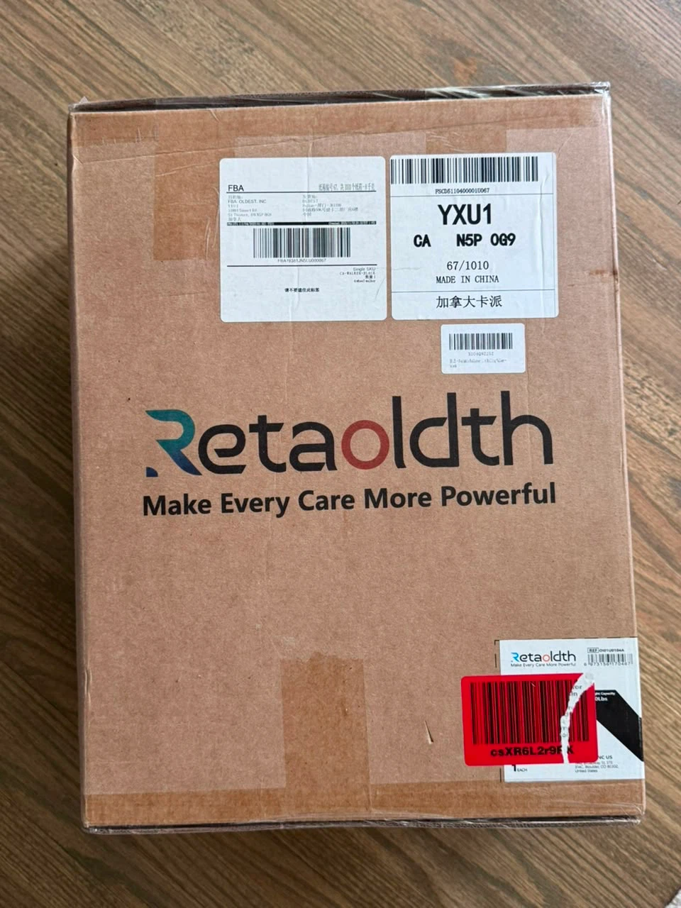 Retaoldth Foldable Rollator Walker with Seat