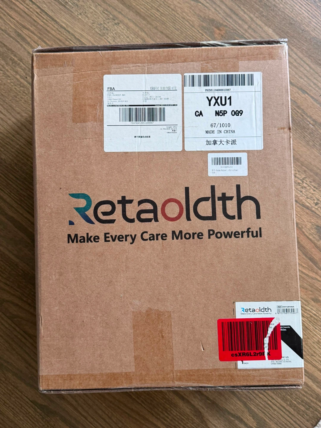 Retaoldth Foldable Rollator Walker with Seat - photo 5