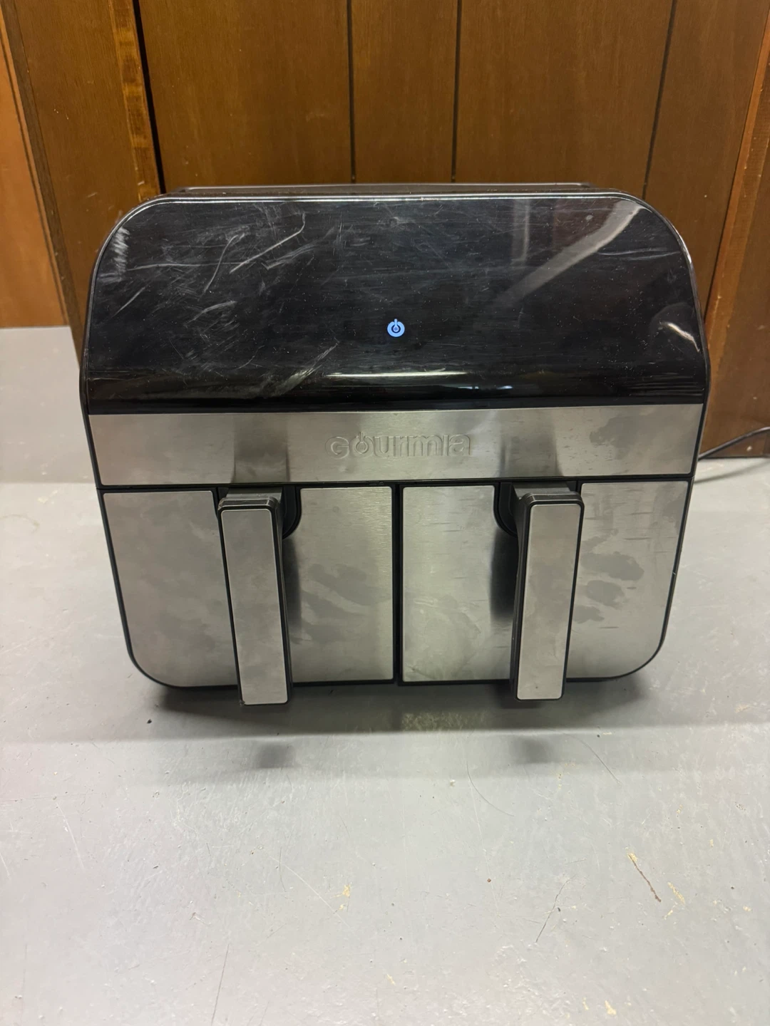 Gourmia 10-Quart Liter Capacity Dual Basket Digital Air Fryer
