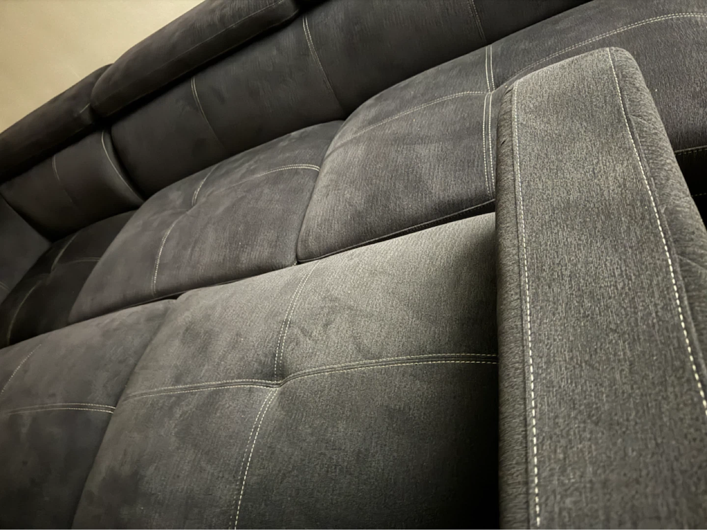 Large Sectional Sofa - Dark Gray