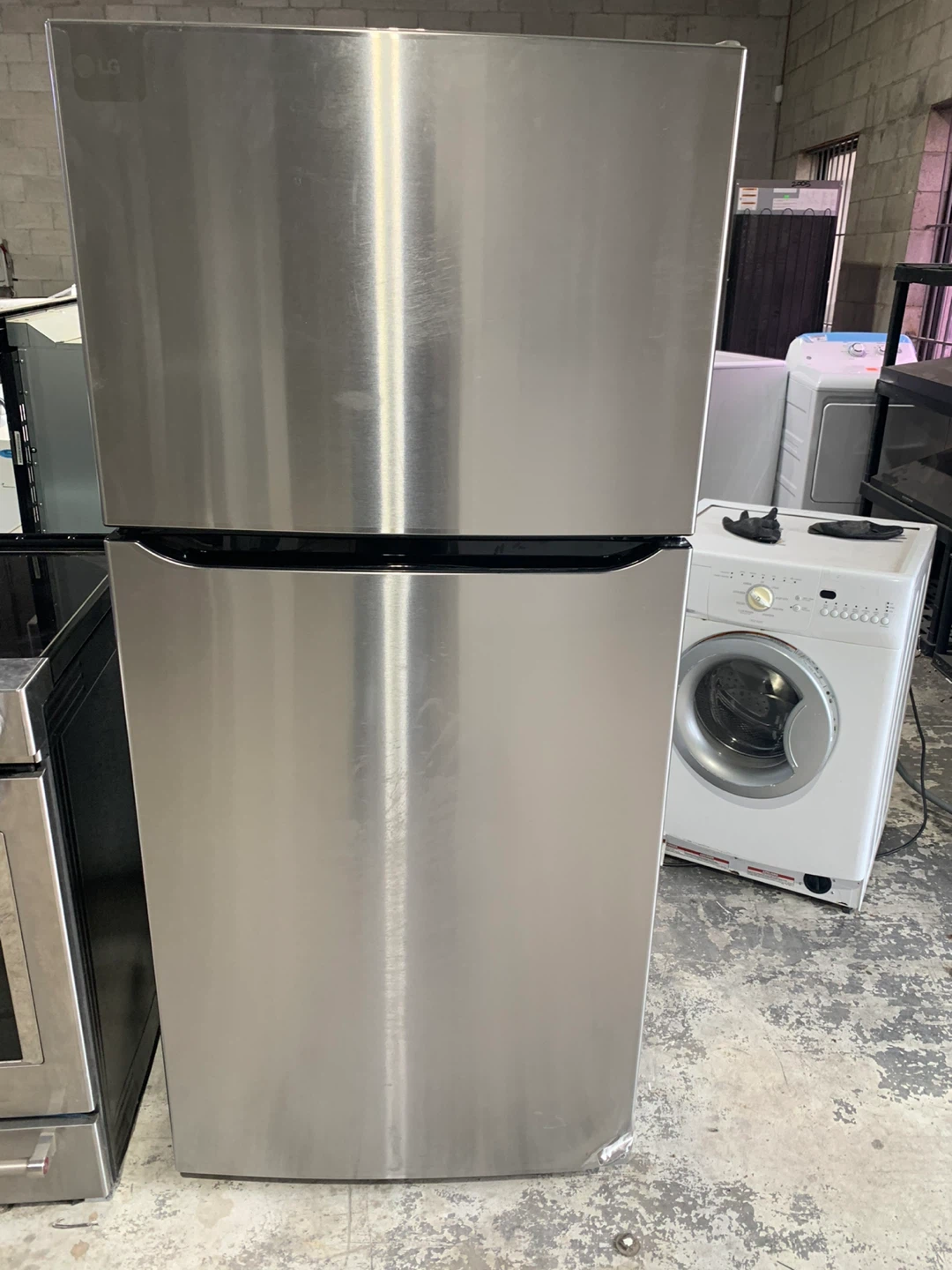 LG Top Freezer Refrigerator Stainless Steel