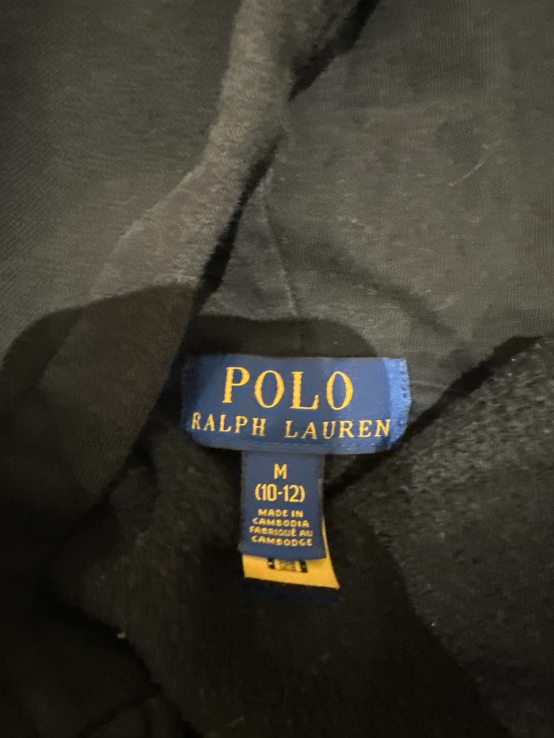 Polo Ralph Lauren Black Zip-Up Hoodie - photo 2