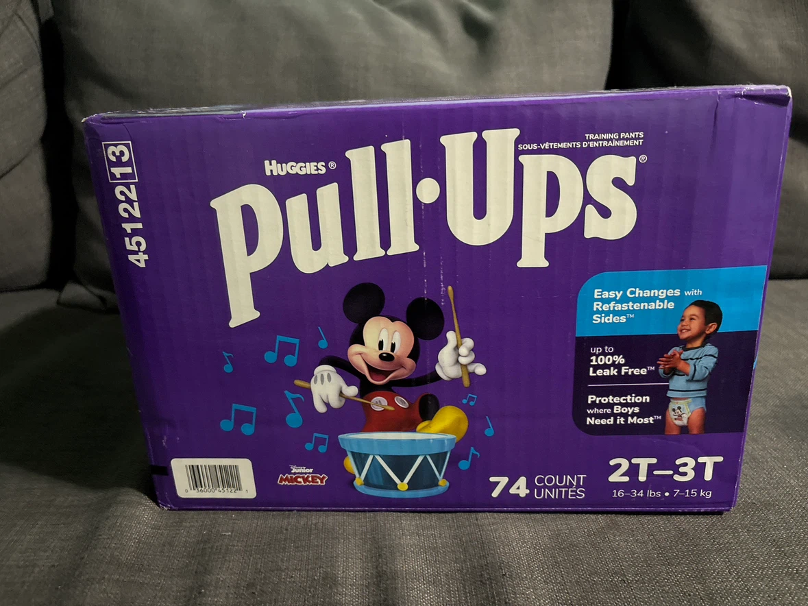Huggies Pull-Ups Training Pants Size 2T-3T (60 count)
