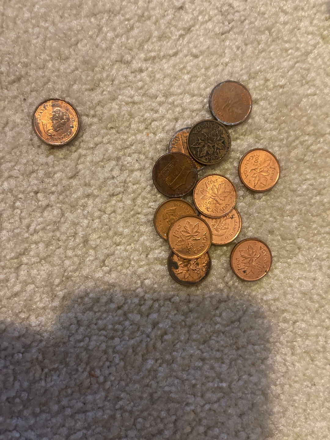 Canadian Pennies - photo 3