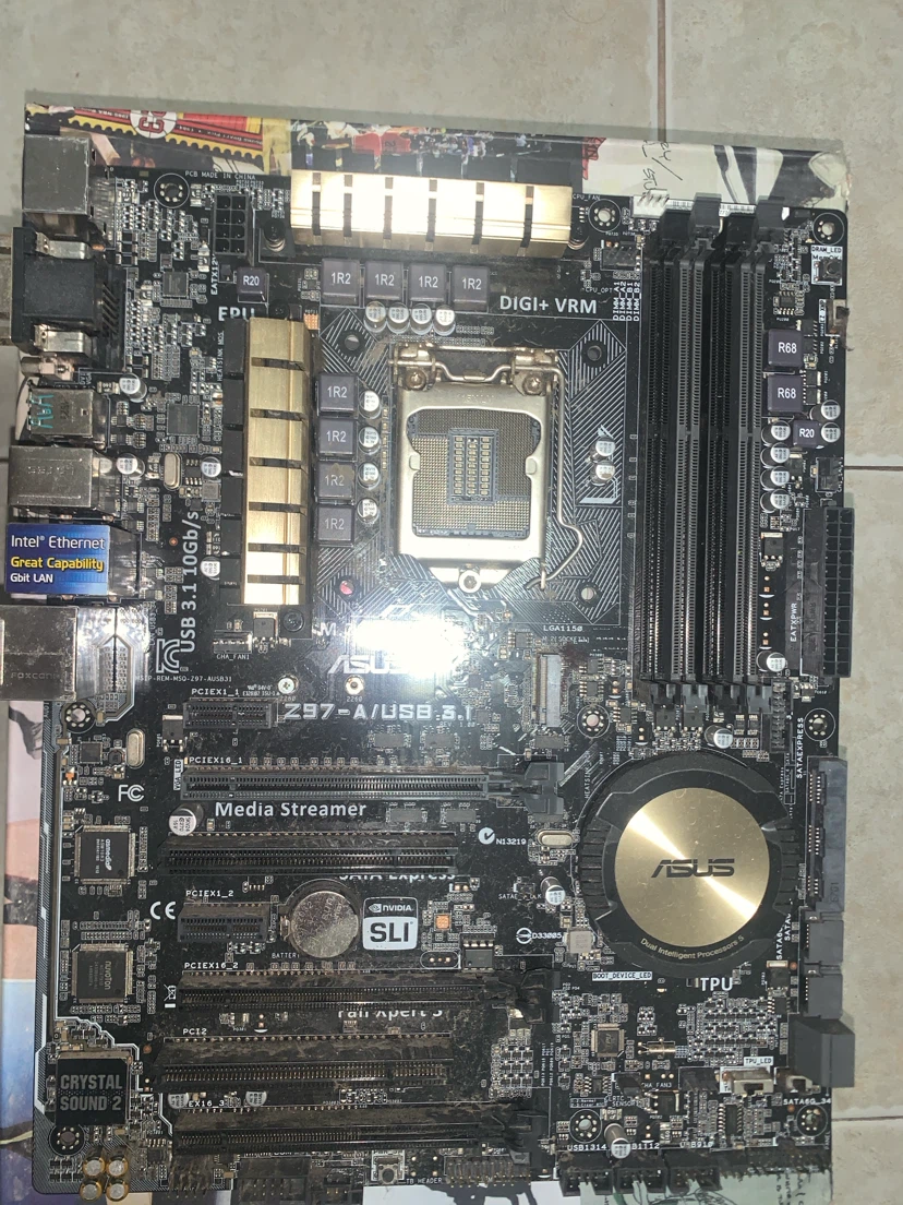 ASUS Z97-A/USB 3.1 motherboard LGA 1150 socket DDR3 Intel Z97 - photo 2