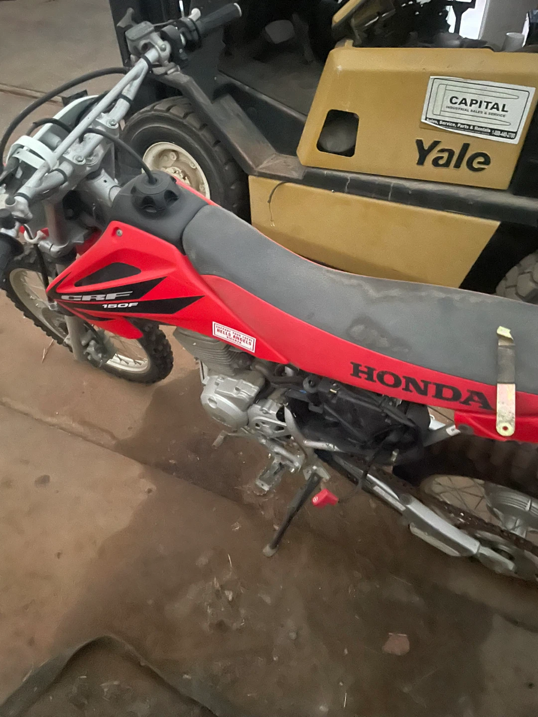Honda CRF150F Dirt Bike - photo 3