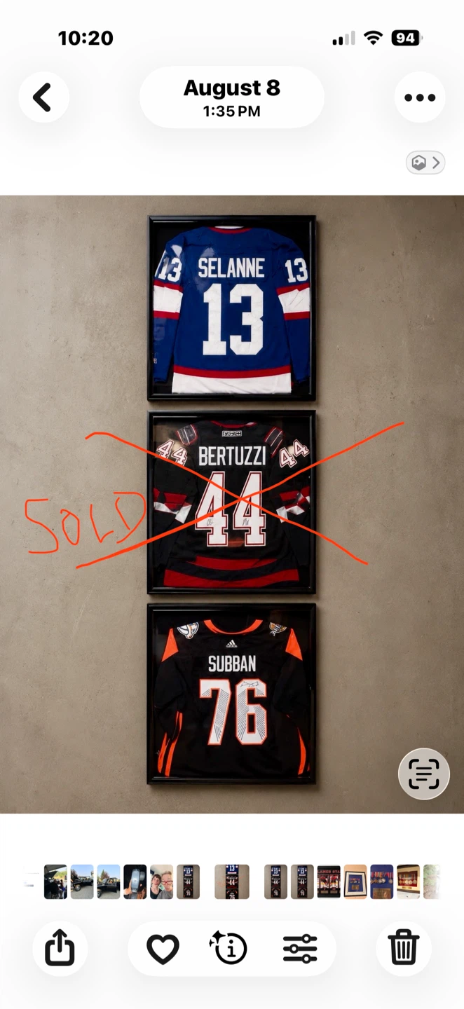Subban  and Selanne Hockey Jerseys