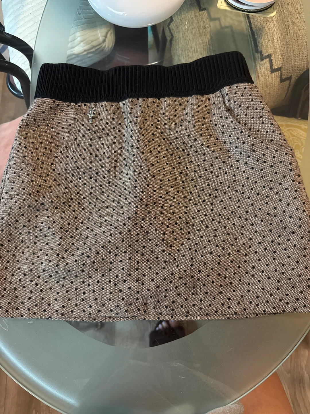 Polka Dot Mini Skirt Size 6
