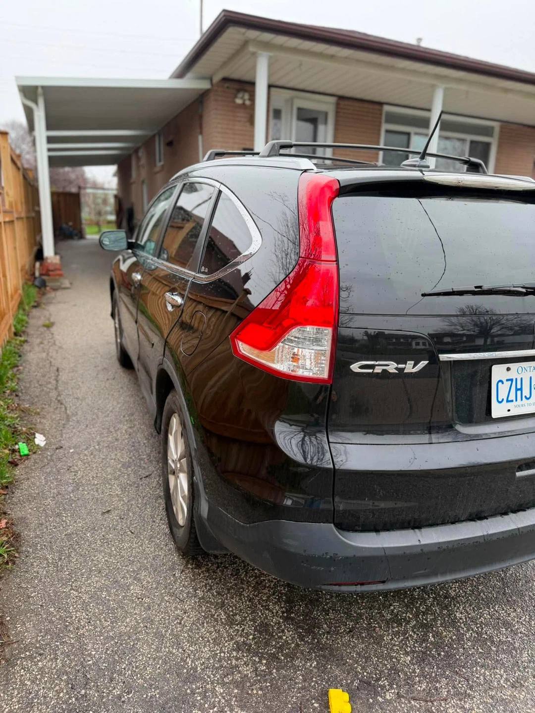Black Honda CR-V touring - photo 2