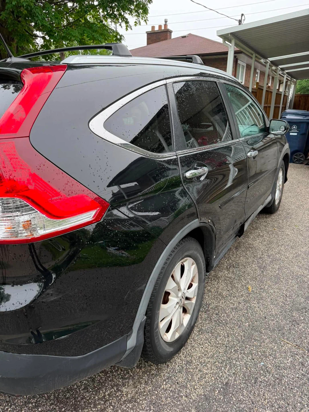 Black Honda CR-V touring - photo 4