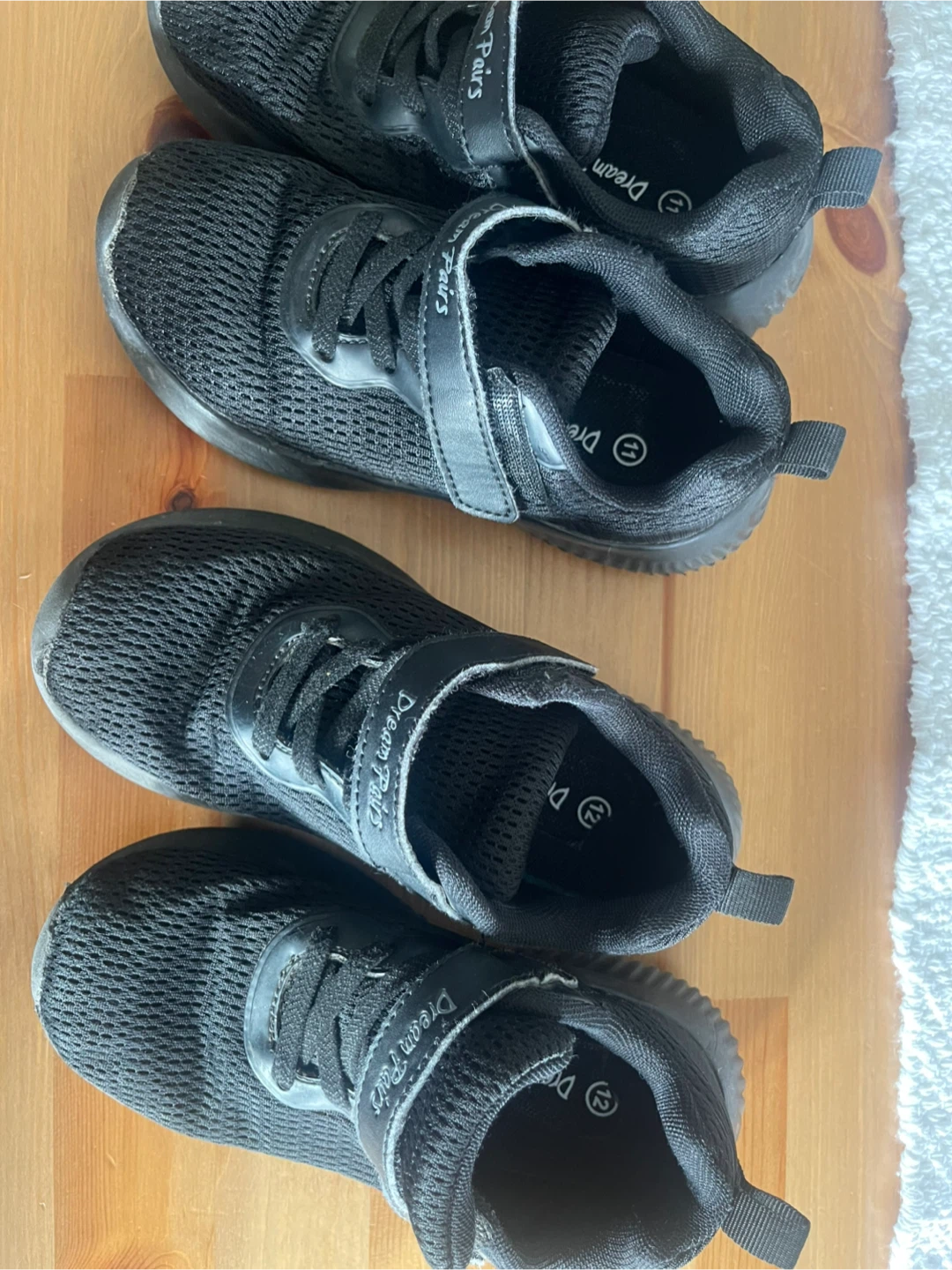 Two pairs of black Dream Pairs sneakers - photo 2