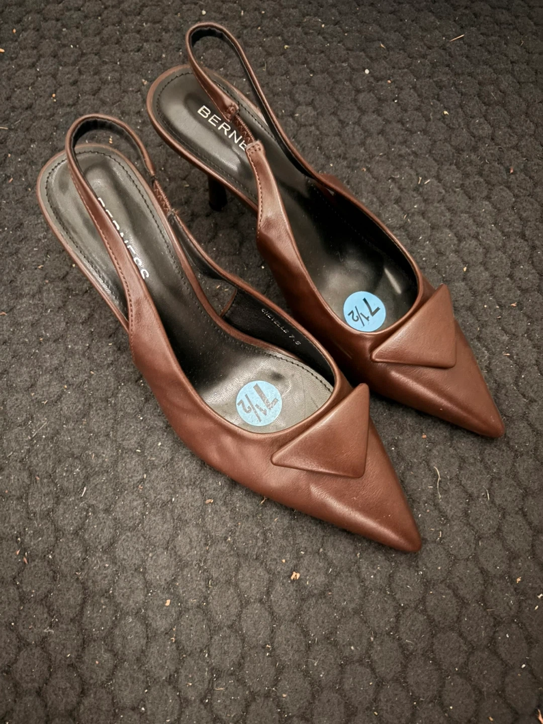 Brown Slingback Heels