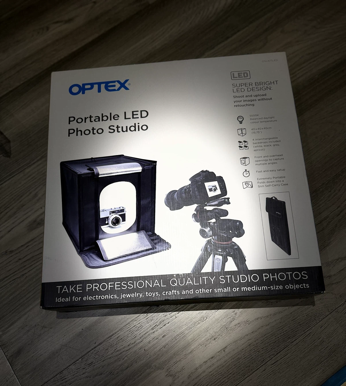 Optex Portable LED Photo Studio - photo 2