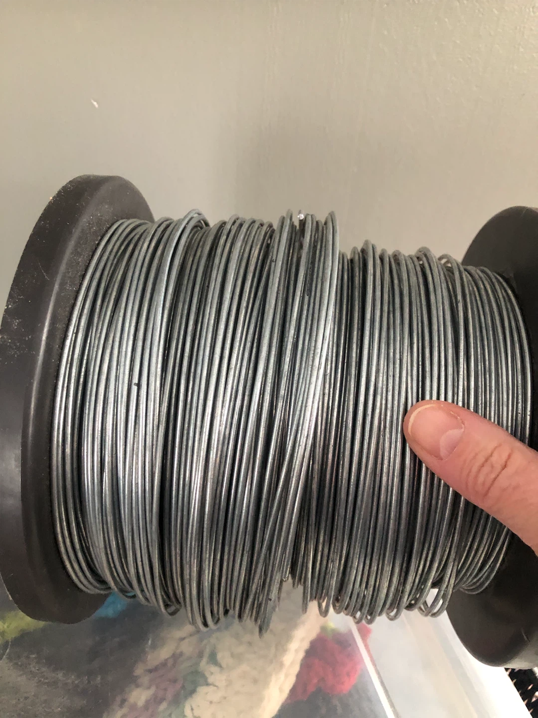 Spool of galvanized wire - photo 2