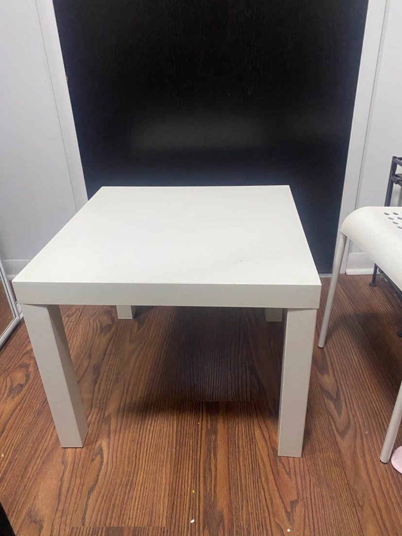 White coffee table