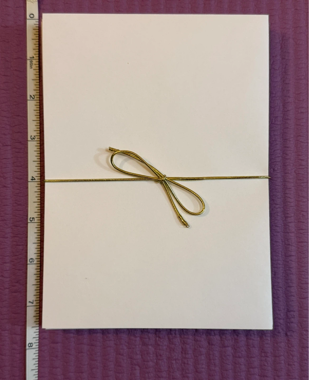 NEW✨Set of 20 White envelopes with Gold Bow - photo 3