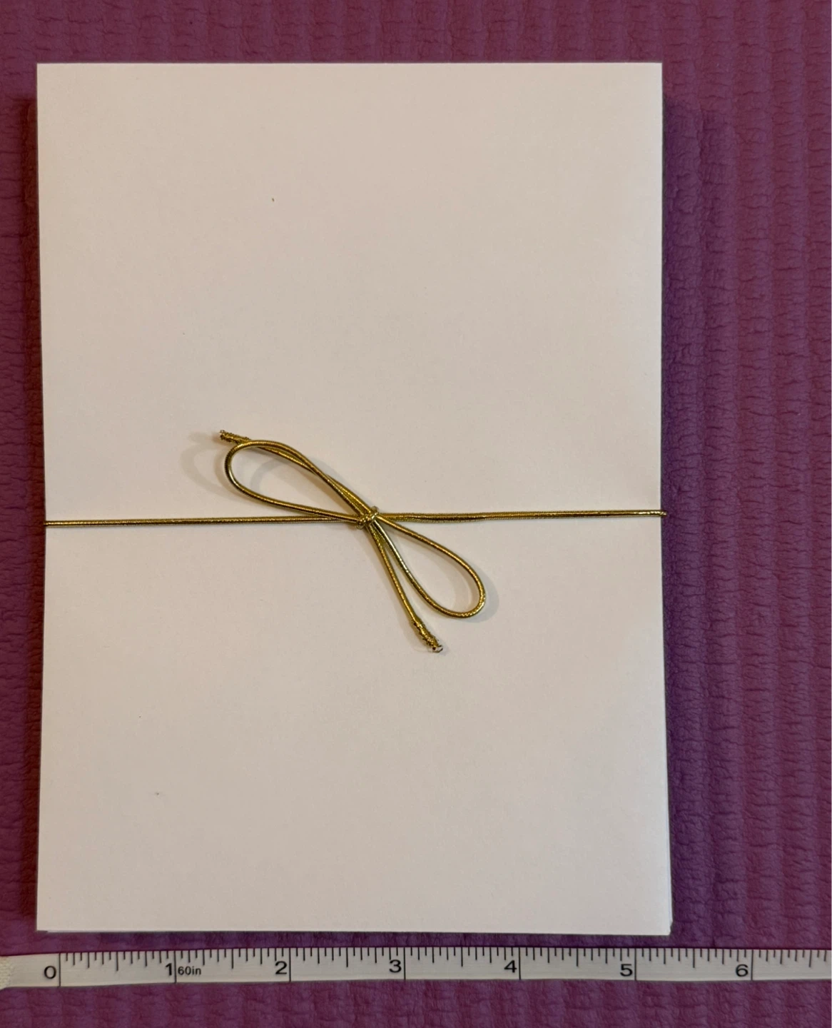 NEW✨Set of 20 White envelopes with Gold Bow - photo 4