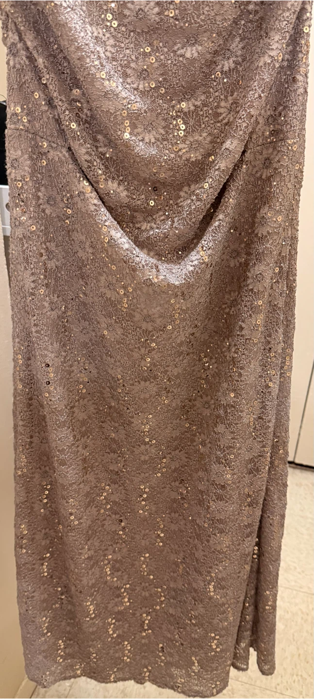 Alex Evenings Sequin Lace Dress Size 10 - photo 3