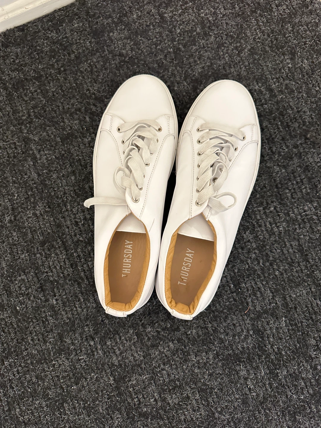 Thursday Boots White Leather Sneakers - photo 2