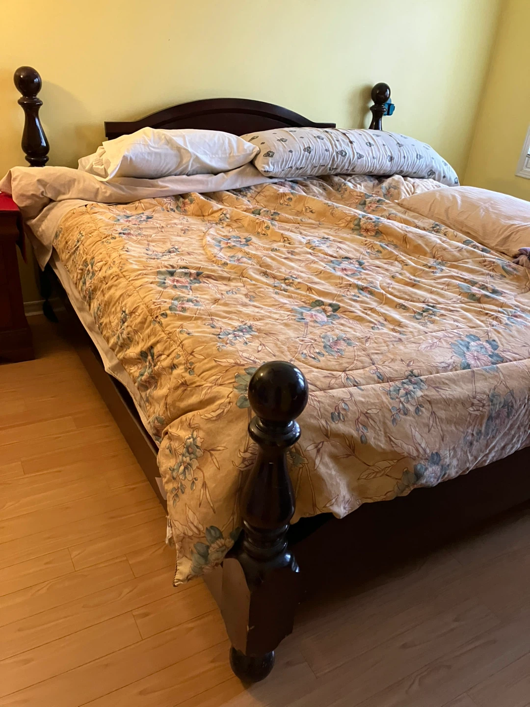 King Size Mattress, Bed & Headboard
