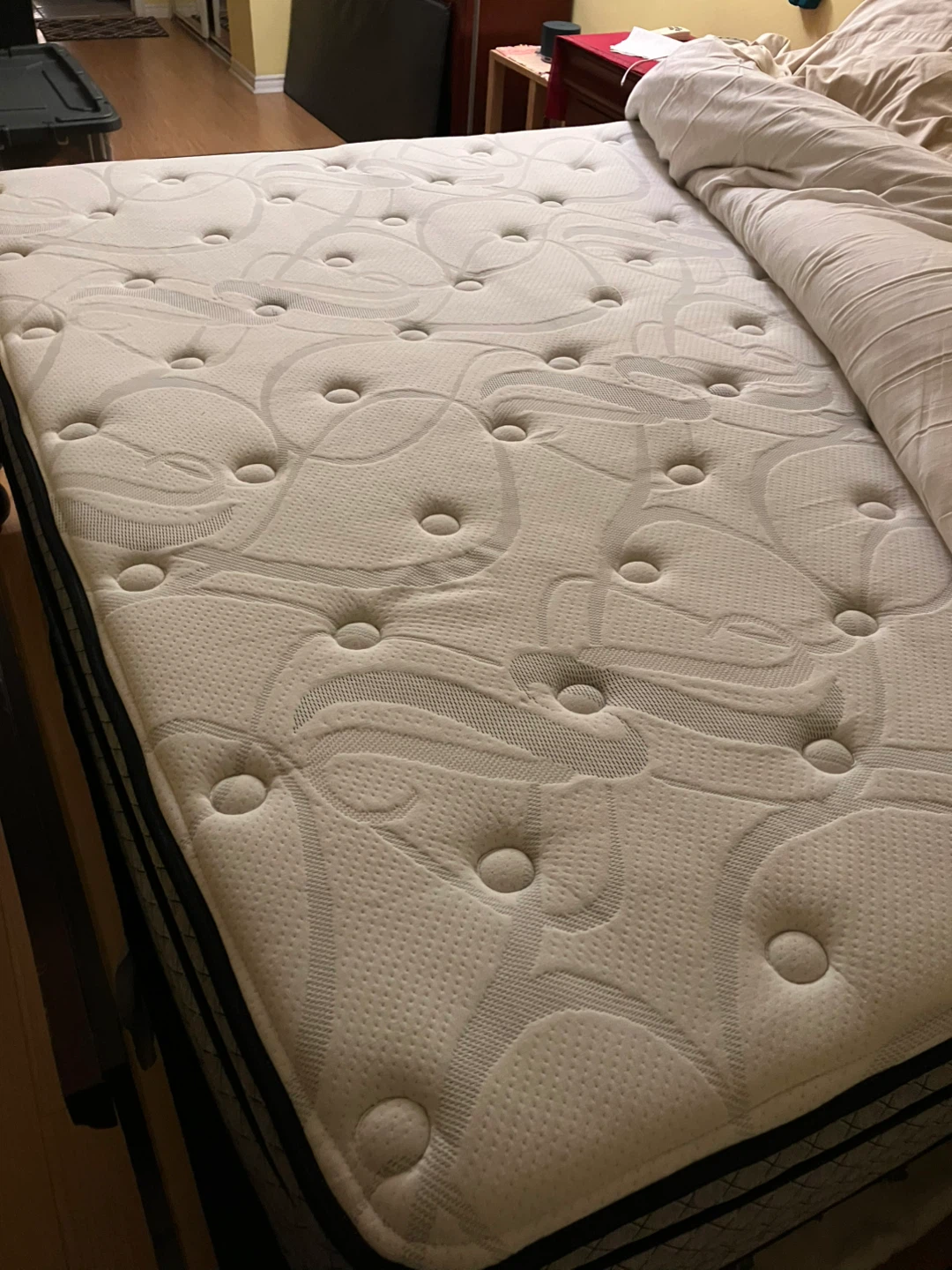 King Size Mattress, Bed & Headboard - photo 4