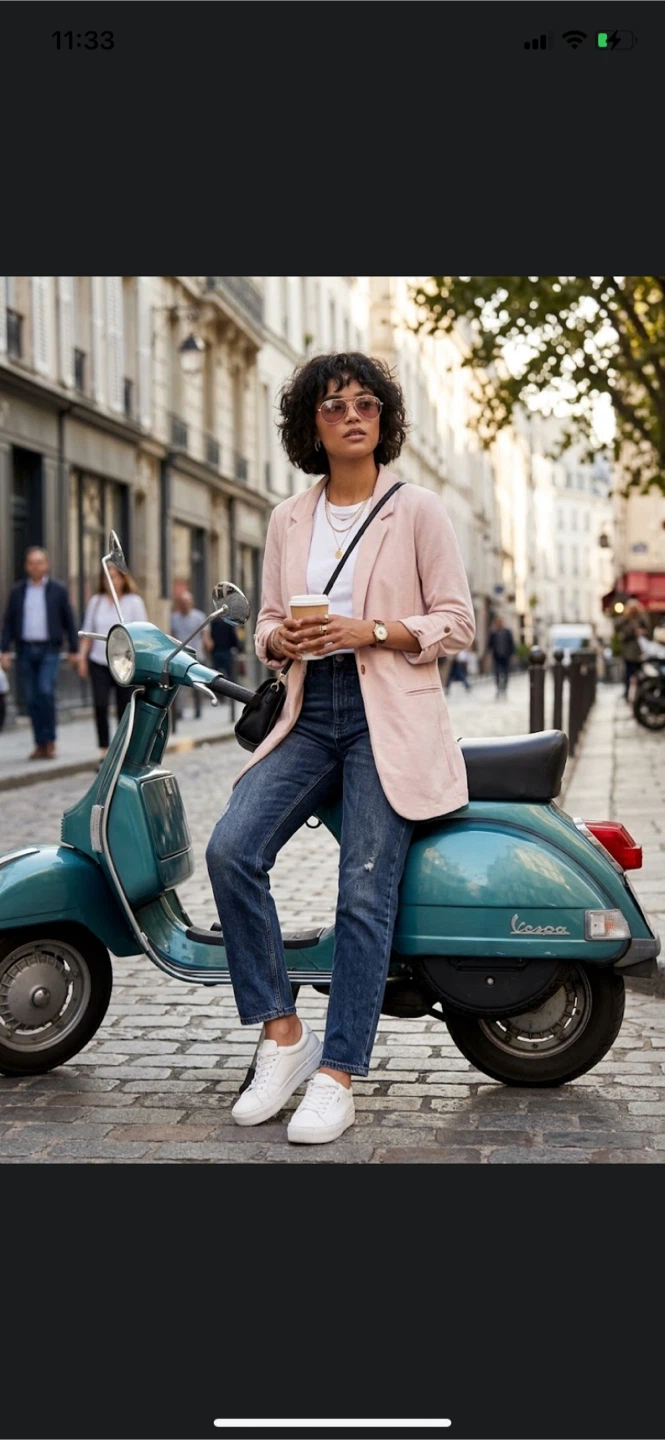 Dynamite Blush Pink Blazer