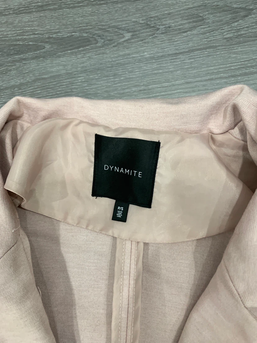 Dynamite Blush Pink Blazer - photo 3