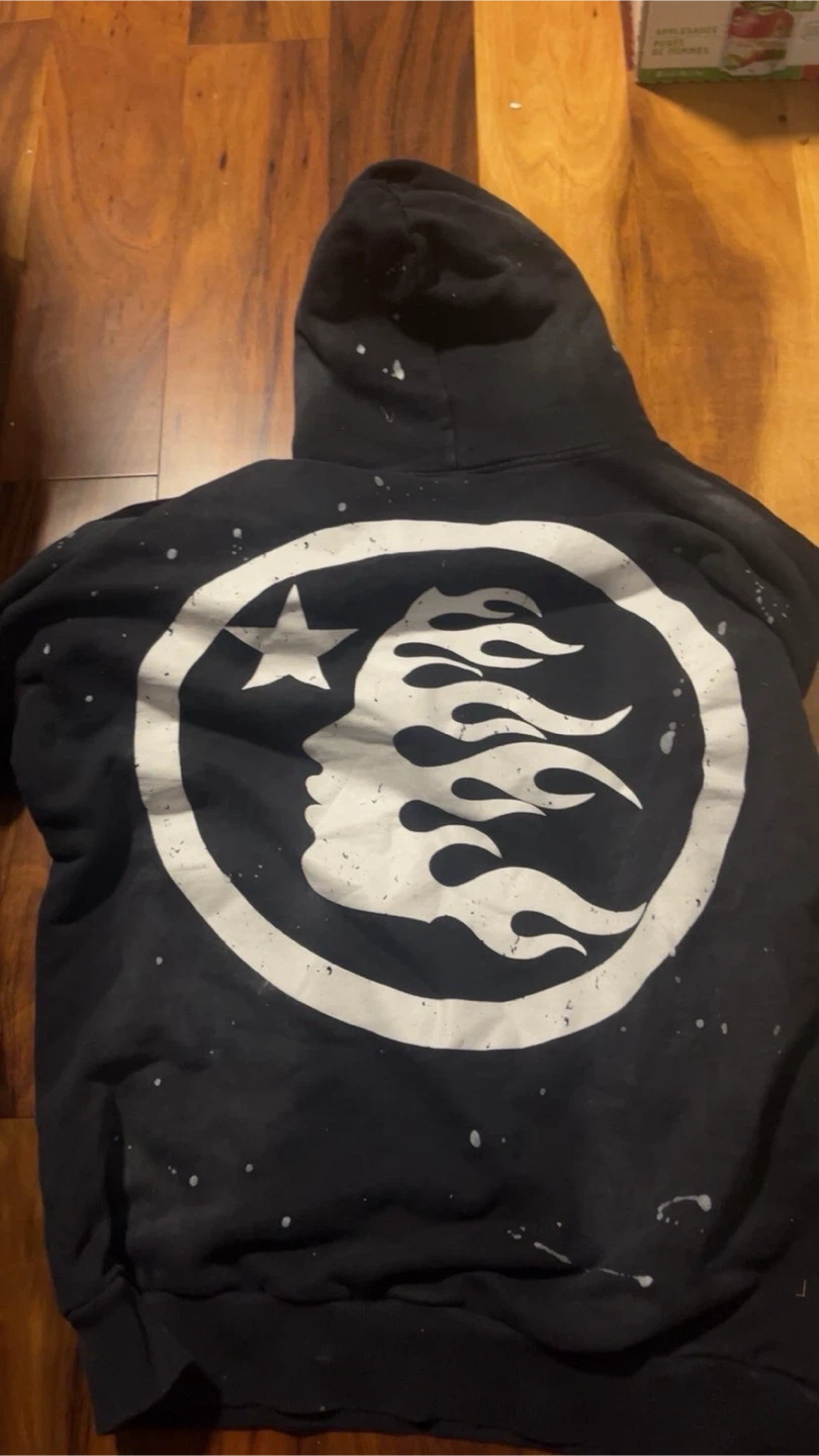 Black G-Star Hoodie with Print - photo 2