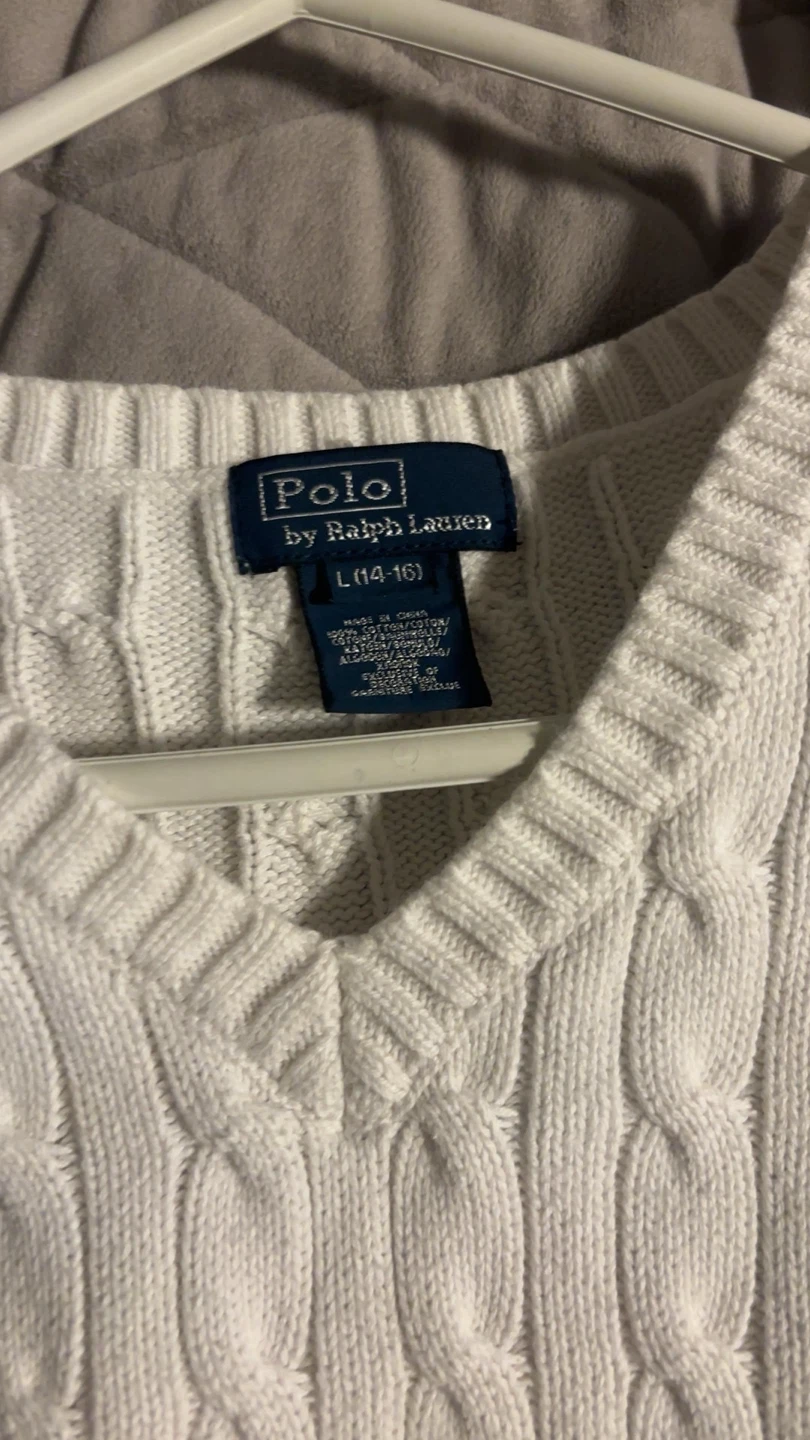 Polo by Ralph Lauren Cable Knit Vest - photo 2