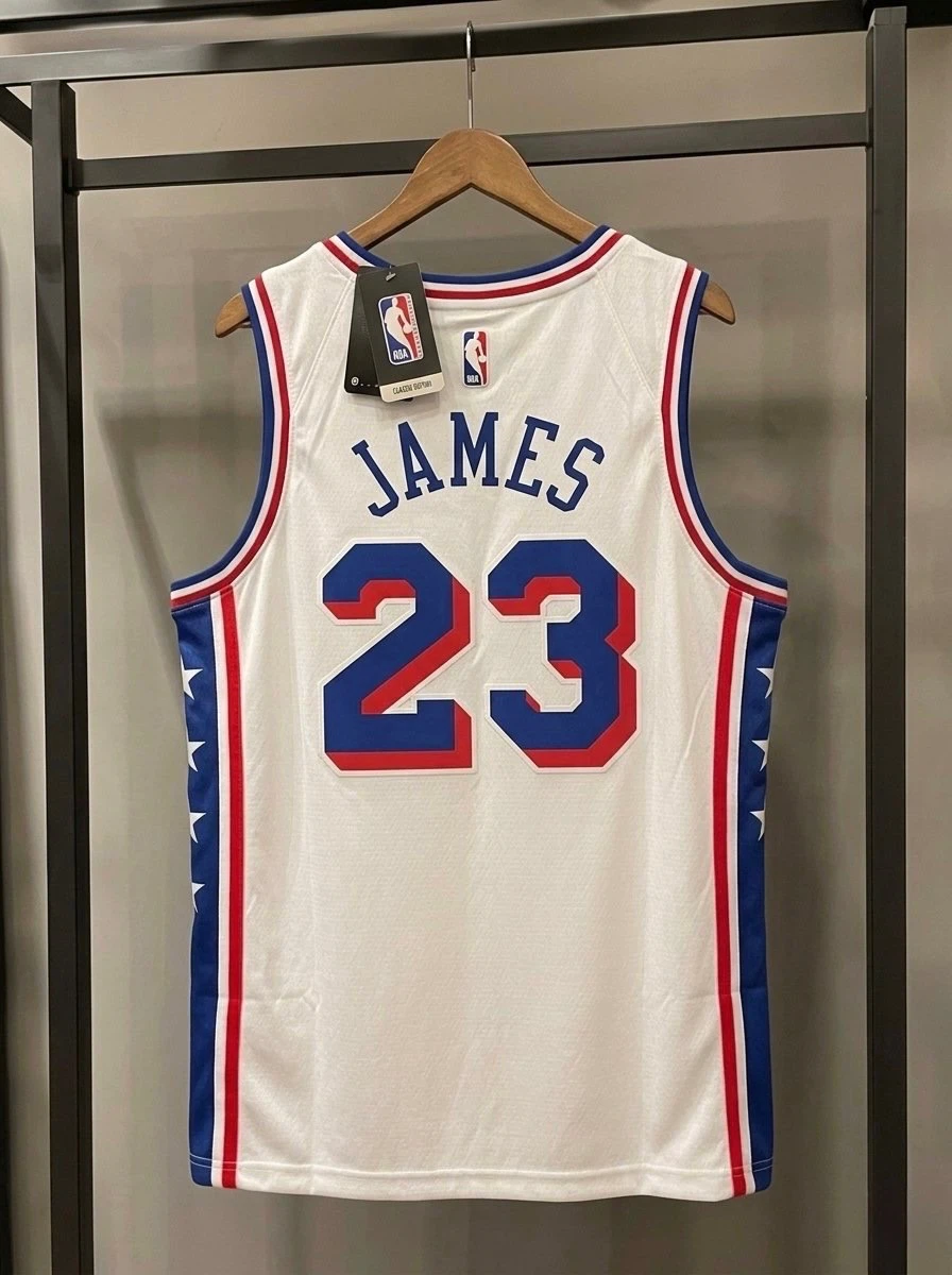 LeBron James Philadelphia 76ers Fast Break Jersey - photo 3