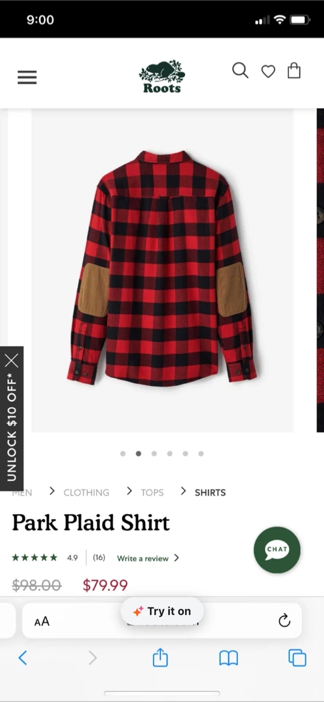 Roots Park Plaid Shirt - photo 3