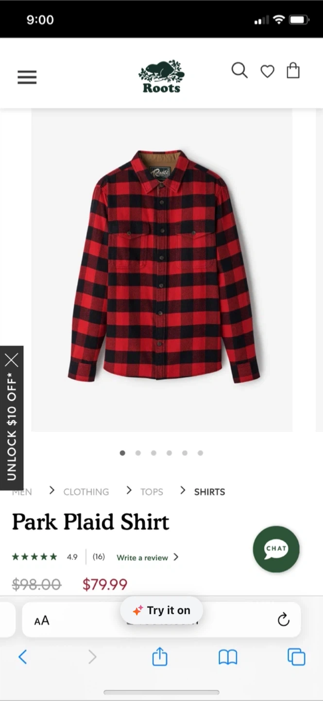 Roots Park Plaid Shirt - photo 4