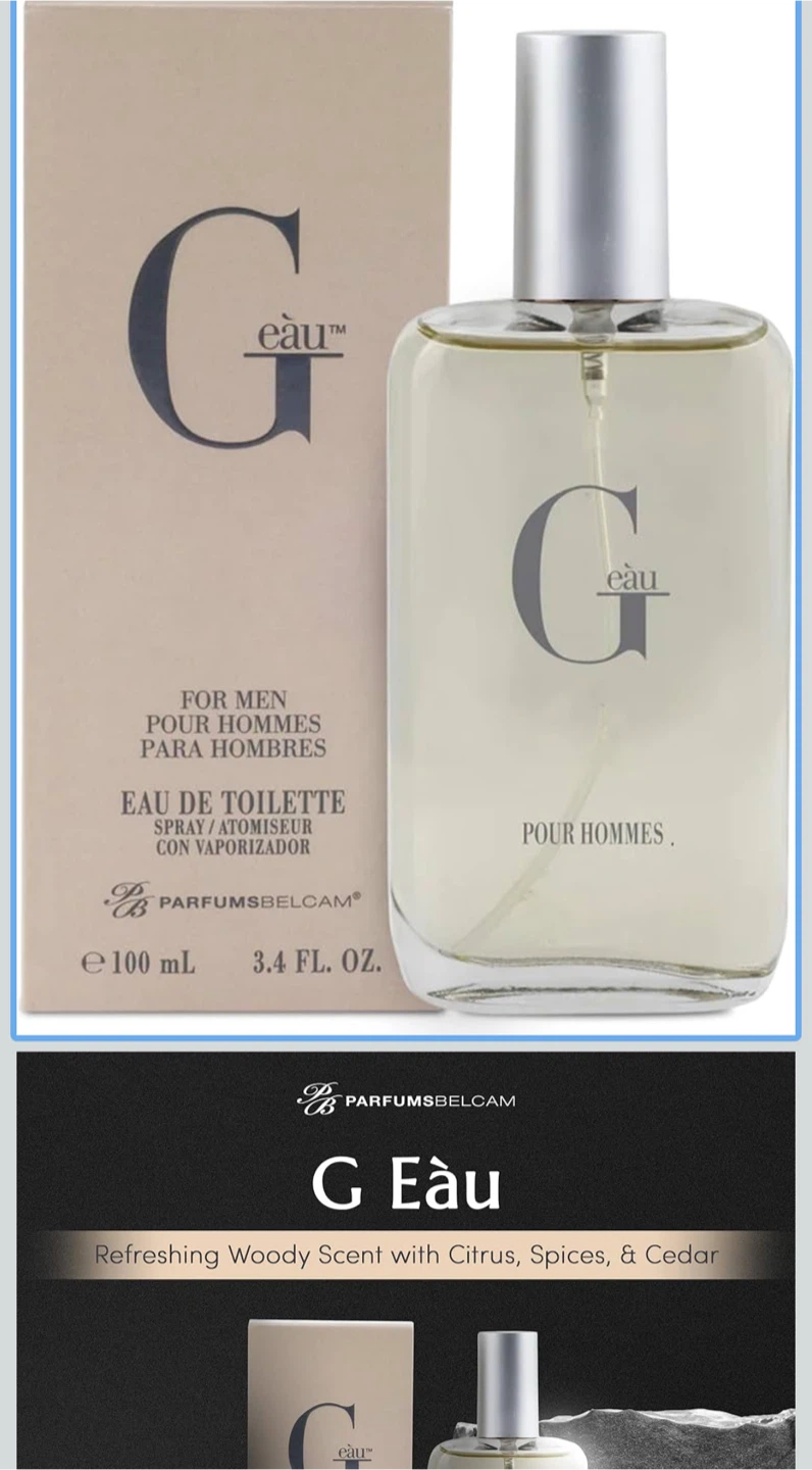 Parfums Belcam G Eau Pour Hommes EDT 100ml - photo 3