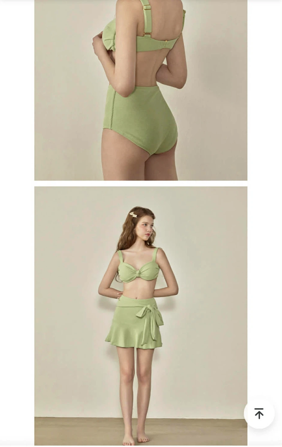 Yellow Bikini with Wrap Skirt (Never Worn) - photo 2