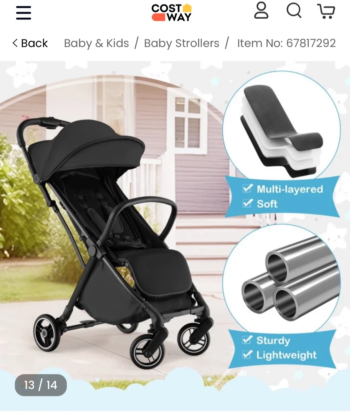 Babyjoy Lightweight Baby Stroller - photo 2