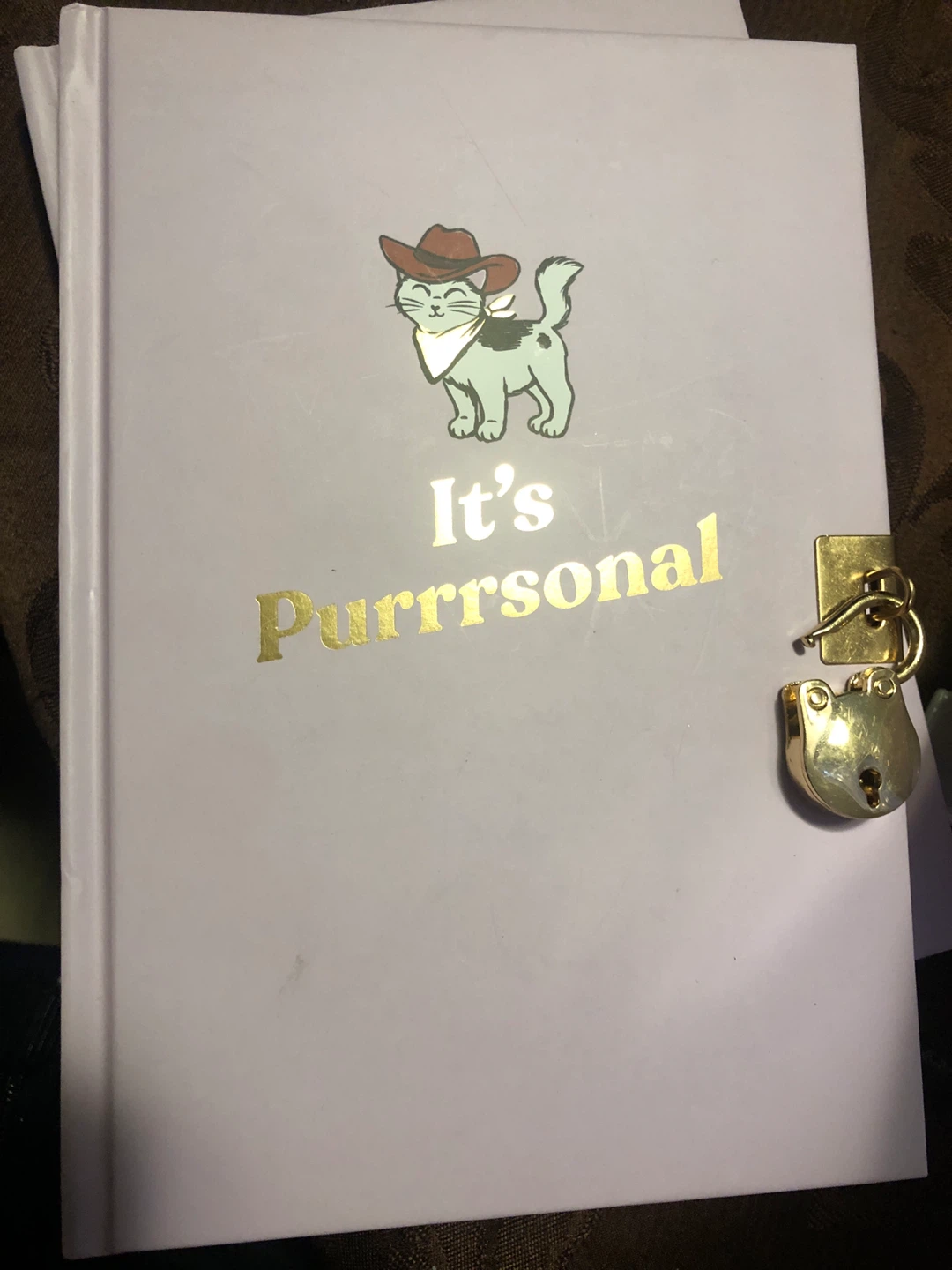 Indigo Journal with Lock