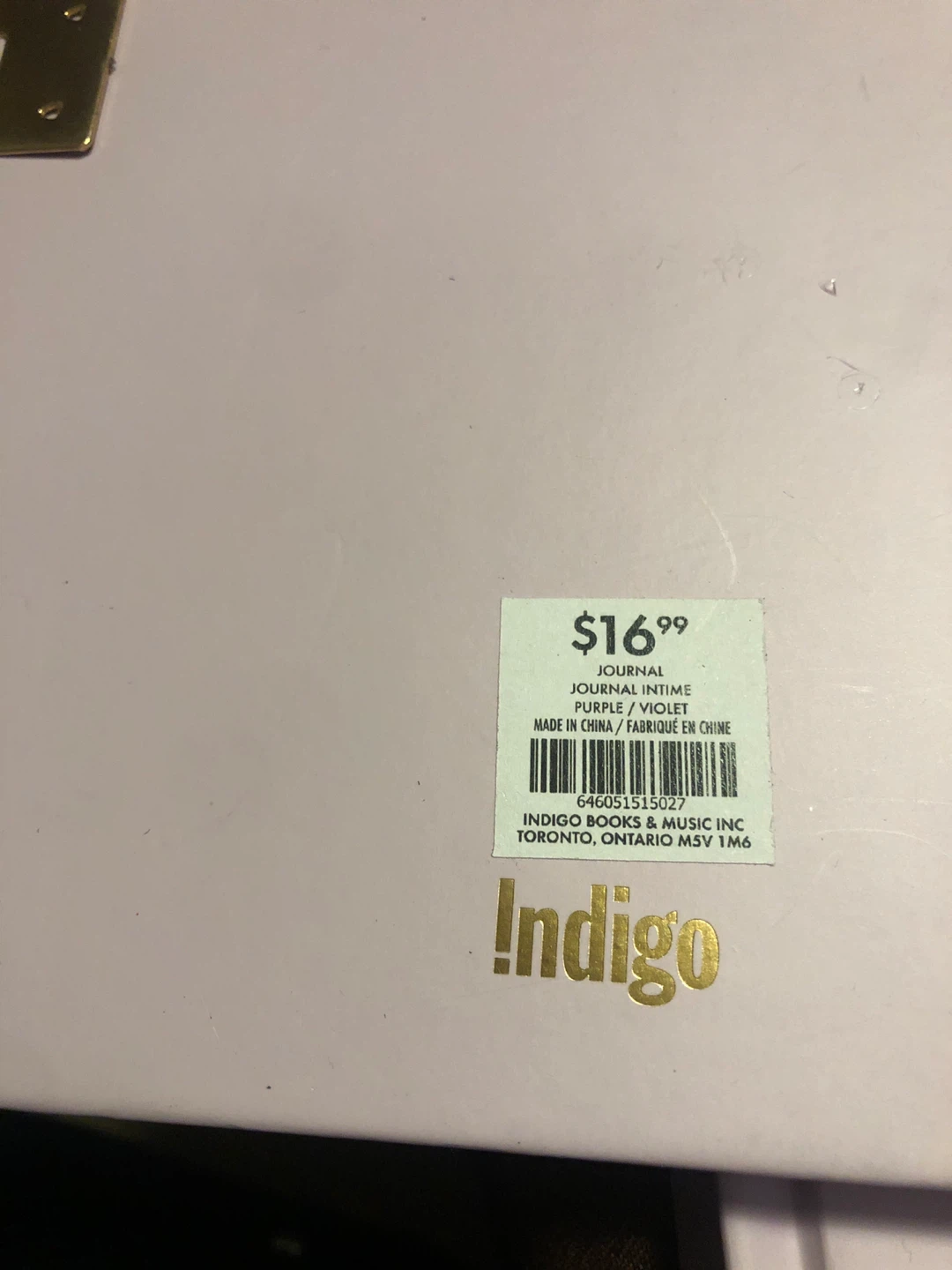 Indigo Journal with Lock - photo 5