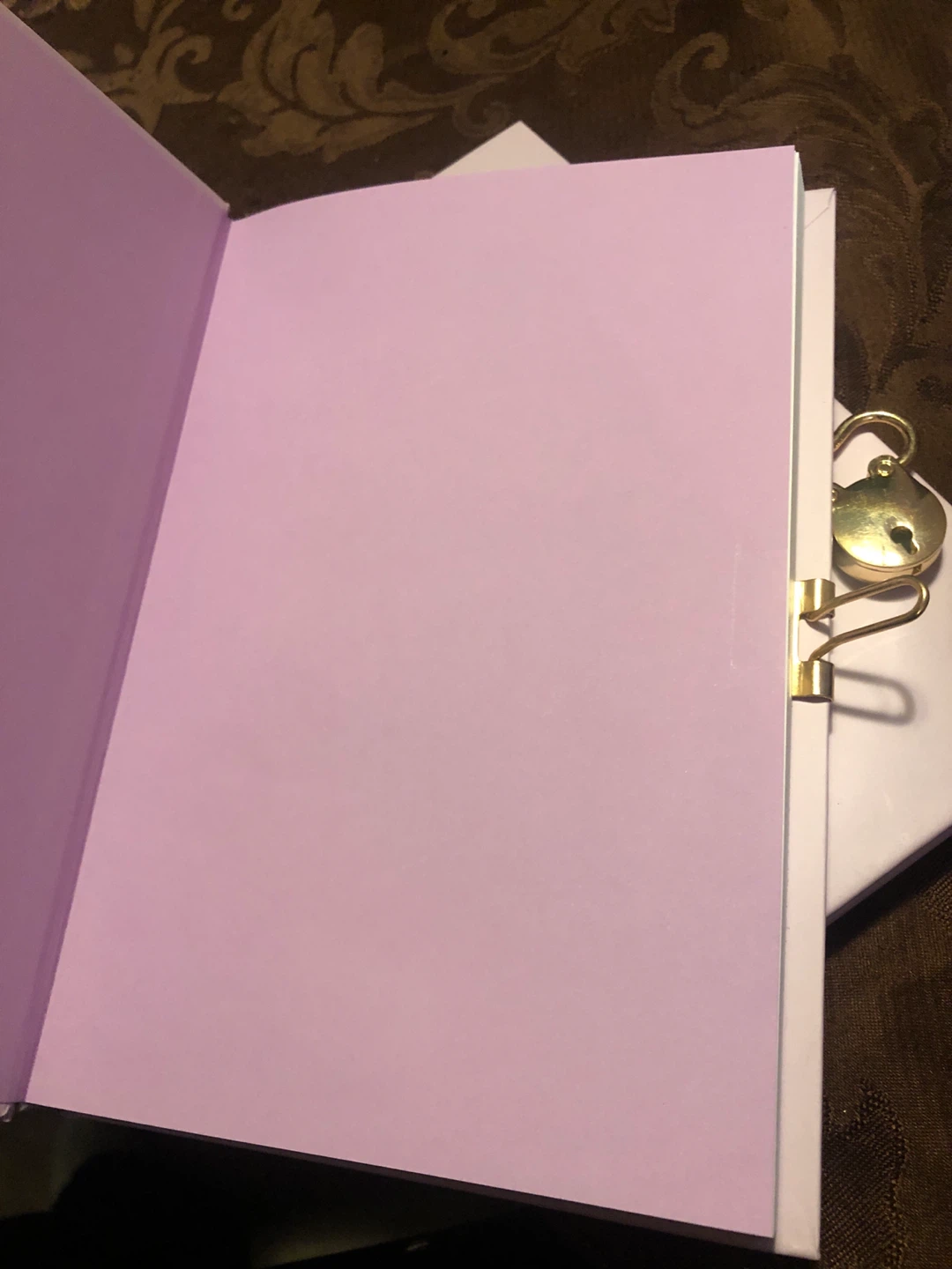 Indigo Journal with Lock - photo 3