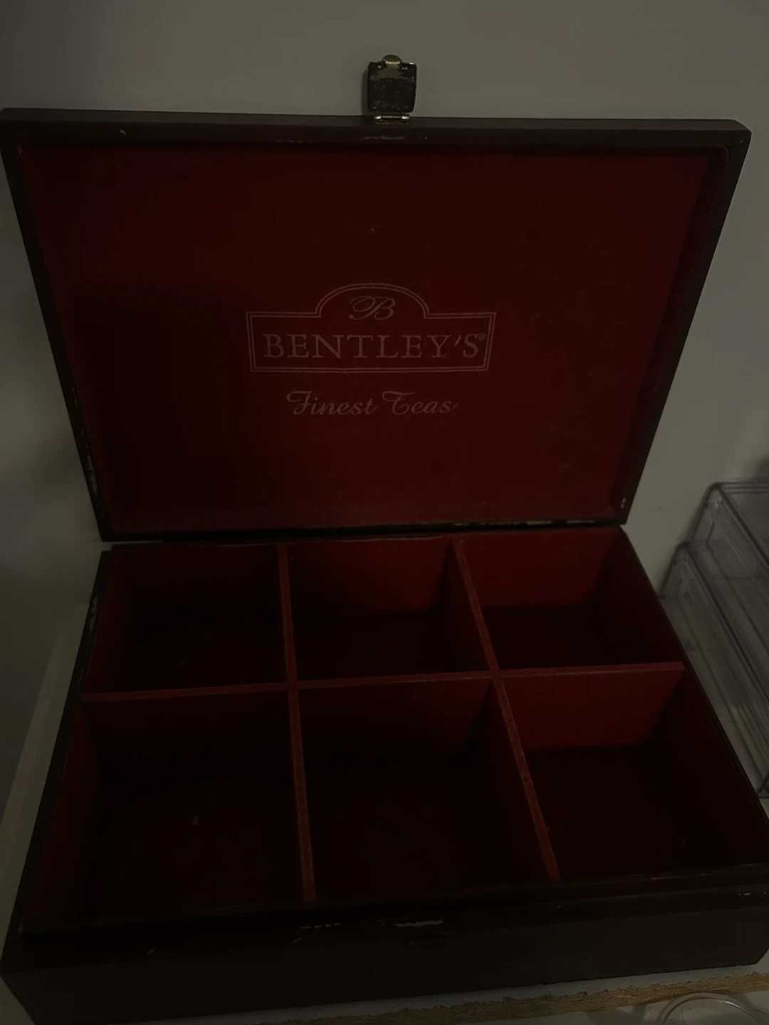 Vintage Wooden Jewelry box