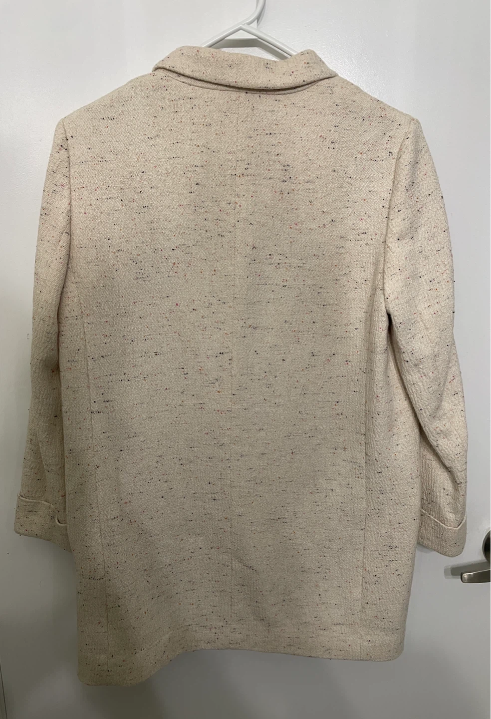 Esprit Speckled Cream Blazer (S) - photo 2