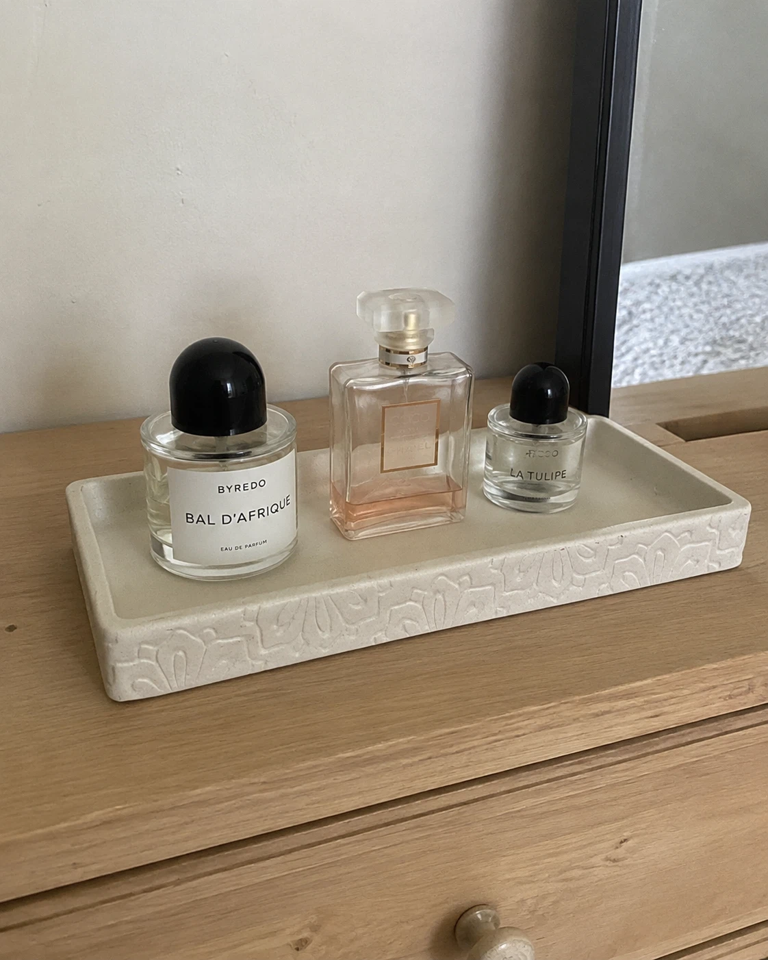 Cream Decorative Stone Tray - photo 3