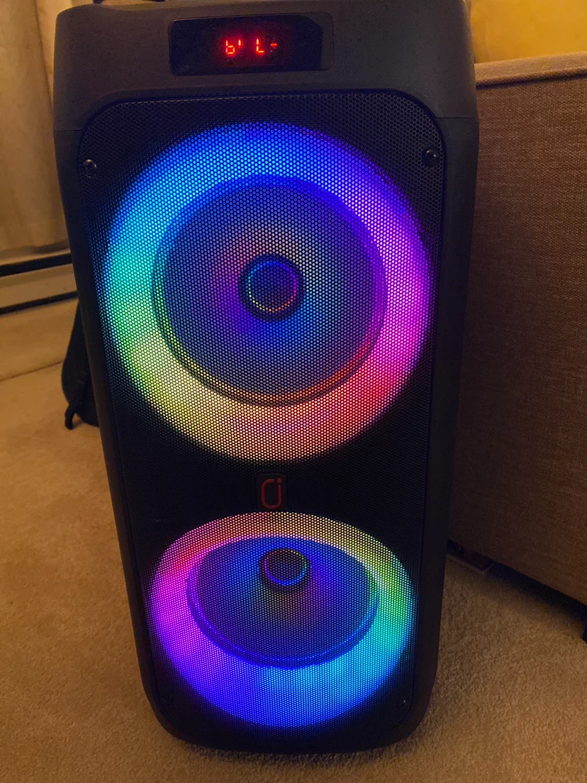 Portable PA Speaker with Microphones
