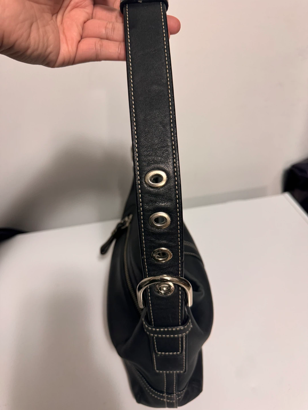 Vintage Coach soho hamilton hobo shoulder bag - photo 4