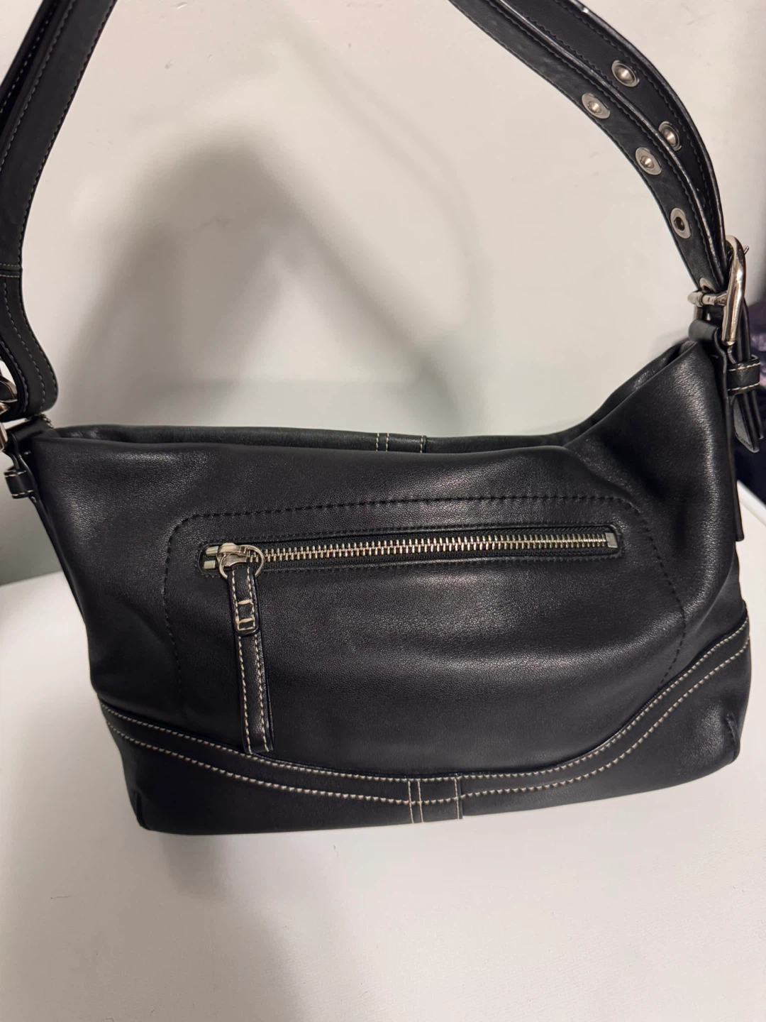 Vintage Coach soho hamilton hobo shoulder bag - photo 5