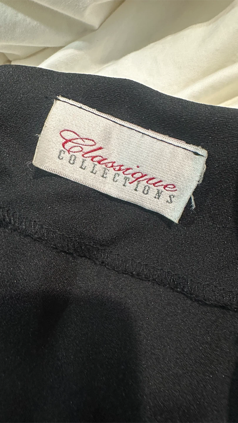 Classique Collection Black Wrap Skirt - photo 5
