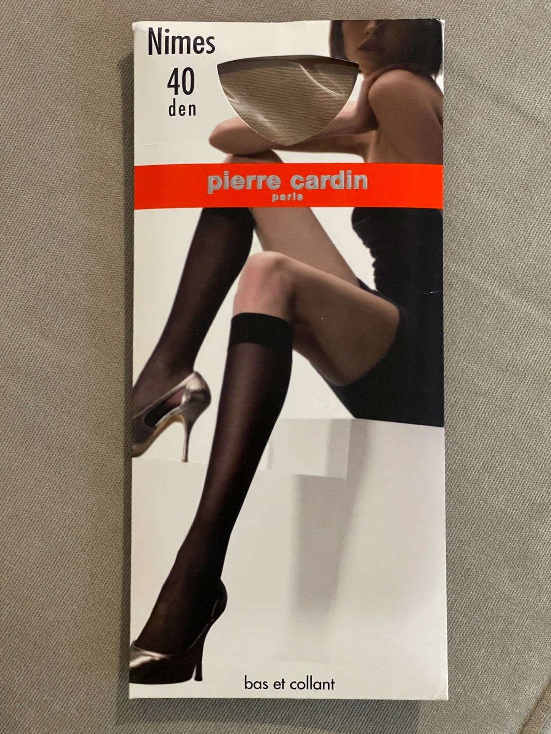 Pierre Cardin 40 Den Knee High Stockings