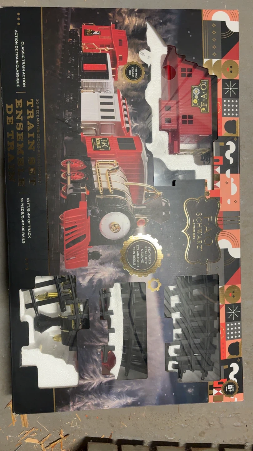 F.A.O. Schwarz Classic Motorized Train Set