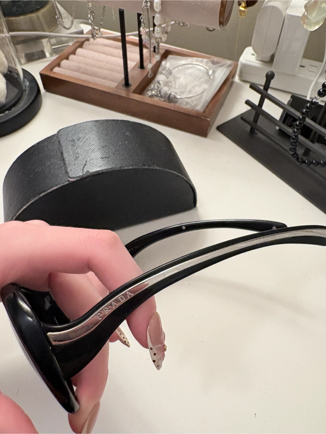 Prada Black Sunglasses with Case (authentic) - photo 2